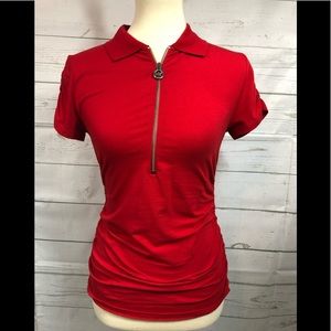 Vibrant red Michael Kors polo